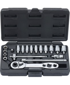 Douille 4 pans 1/4, 6 mm