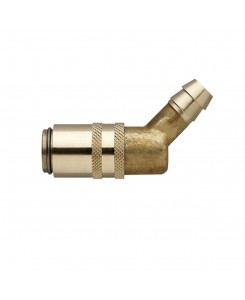 Coupling, 45° Hose  dim 13