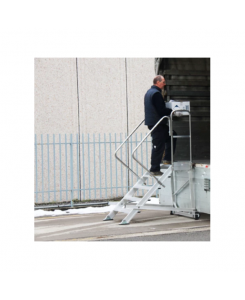 Marchepied fixe 2 rampes -...