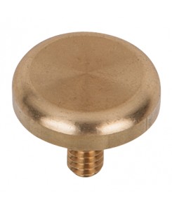 Tête en cuivre, cylindrique