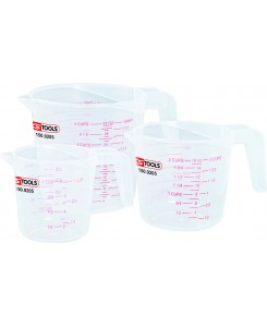 Jeu de 3 verres doseurs