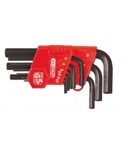 Jeu de 9 clés mâles courtes...