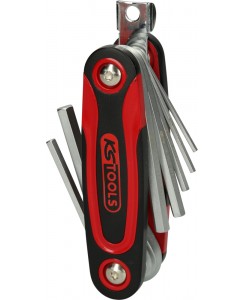 Jeu de 8 clés mâles 6 pans...