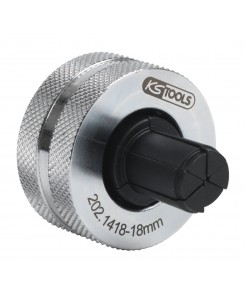 Tête à emboiture 18 mm