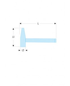 MARTEAU DIN COMPOSITE 800G