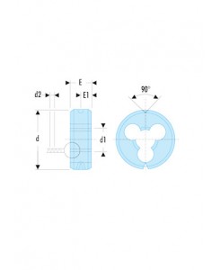 FILIERE EXTENSIBLE M4X70