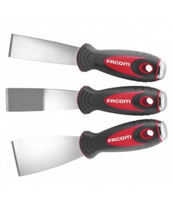 Jeu de 3 grattoirs en Inox