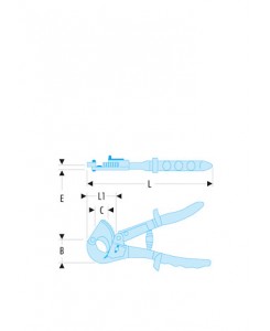 COUPE-CABLE A CLIQUET DIAM52MM