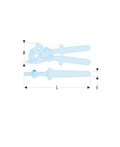 COUP CAB ISOLE A CLIQUET 52MM