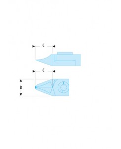 PINCE EFFILEE COUPE MI RASE MT