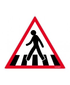 Panneau Passage piétons -...