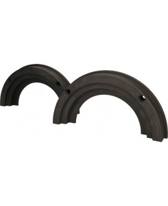 Paire de coquilles DIM  155 mm