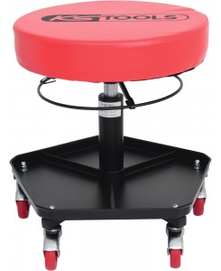 Tabouret sur roulette...