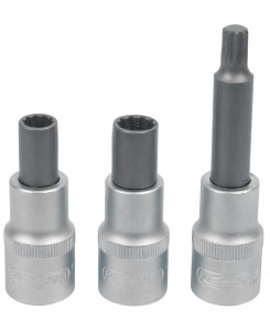 Jeu de 3 douilles tournevis...