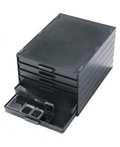 compartmented box with 6...