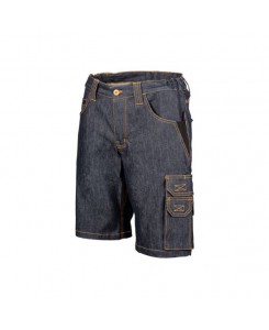 BERMUDA STRETCH DENIM BLEU...