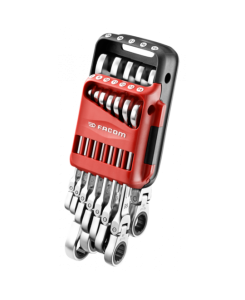 Jeu de 12 clés mixtes à...