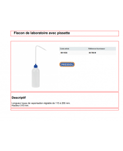 pissette polyetheylene