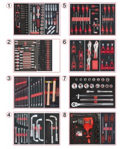 Composition d'outils PL 8...