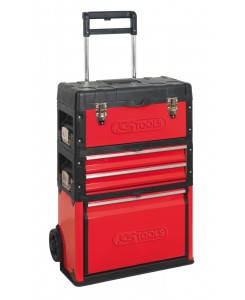 Servante mobile bi-matière