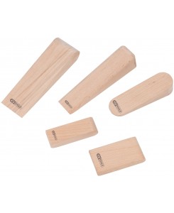 Jeu de 5 cales à étamer