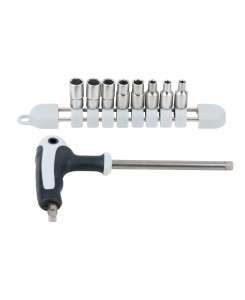 Jeu de douilles INOX 1-4''....