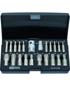 Jeu d'embouts TORX plus. 23pcs