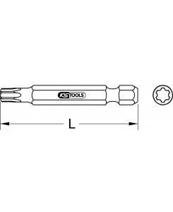 Boite de 5 embouts de...