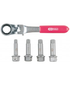 Jeu de 5 douilles tournevis...