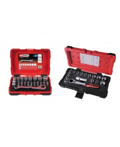 Lot de coffrets de douilles...