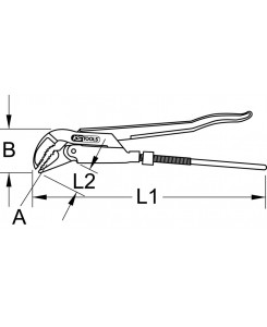 Clé serre-tubes suédoise...