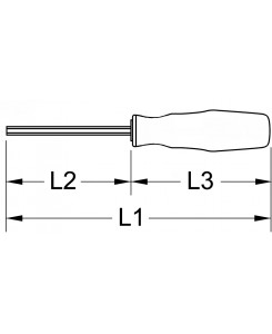 Tournevis BRONZEplus 4mm....