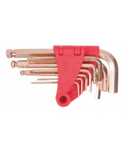 Jeu de clés mâles tête...