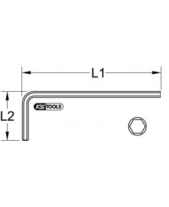 Clé mâle 6 pans BRONZEplus...