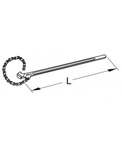 Clé à chaîne BRONZEplus...