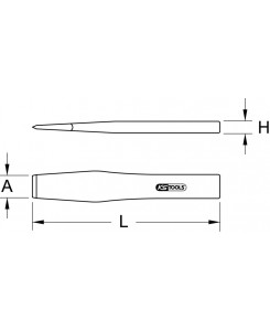 Burin plat BRONZEplus L....