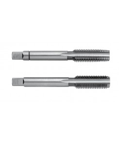 Jeu de 2 tarauds main. gaz...