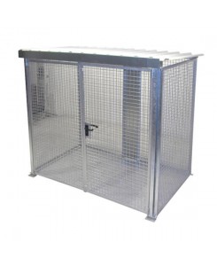 Abri grillagé pour le...