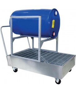 Chariot acier galvanisé à...