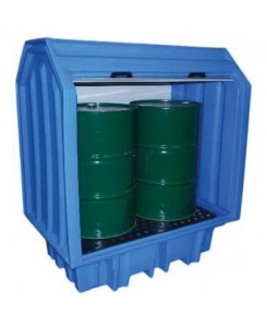 Bac caréné avec un volet...