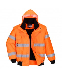 Hi-Vis 3-in-1 Bomber Jacket