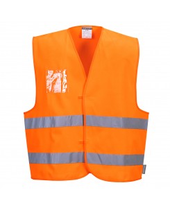 Hi-Vis Vest - Dual ID Holder