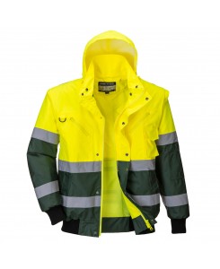 X Hi-Vis Bomber Jacket