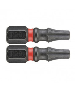 2 EMBOUTS 25 MM TORX T20...