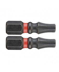 2 EMBOUTS 25 MM TORX T25...