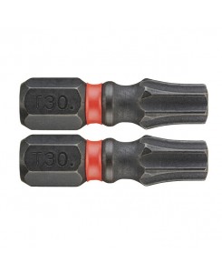 2 EMBOUTS 25 MM TORX T30...