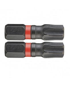 2 EMBOUTS 25 MM TORX T40...