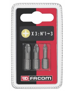 LOT DE 3 EMBOUTS 25MM PH