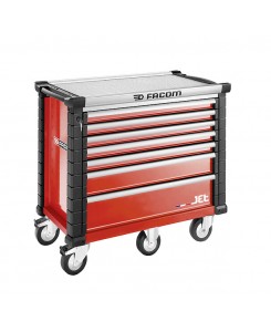 SERVANTE JETM5 7 TIROIRS ROUGE