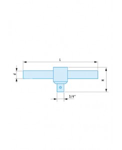 POIGNEE COULISSANTE  1/2 SR